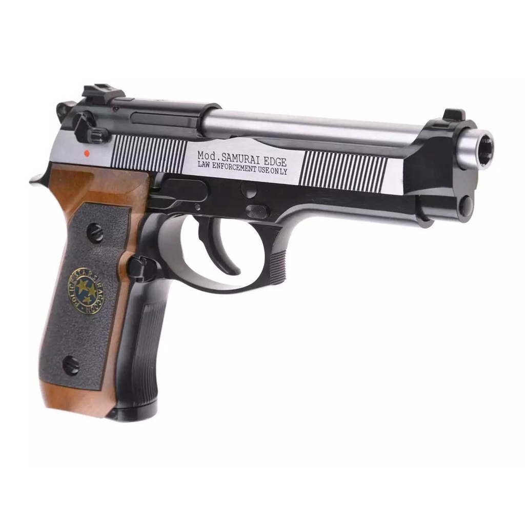 PISTOLA WE M92 SPS FULL METAL NEGRO-PLATA