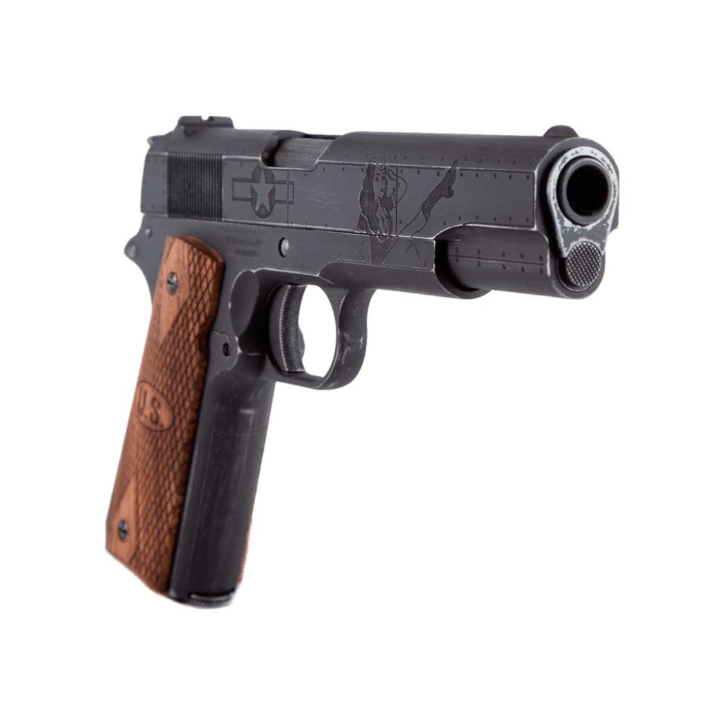 PISTOLA 1911 AO VICTORY GIRL NEGRA-MADERA