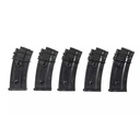 CARGADOR FUSIL G36 SPECNA ARMS MID-CAP 120RDS 5PCS NEGRO