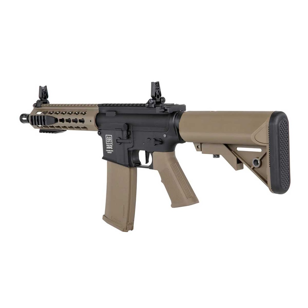 FUSIL SPECNA ARMS SA-C08 CORE HAL ETU ASG NEGRO-TAN