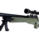 FUSIL SAIGO DEFENSE L96 C/MIRA C/GATILLERA METALICA VERDE