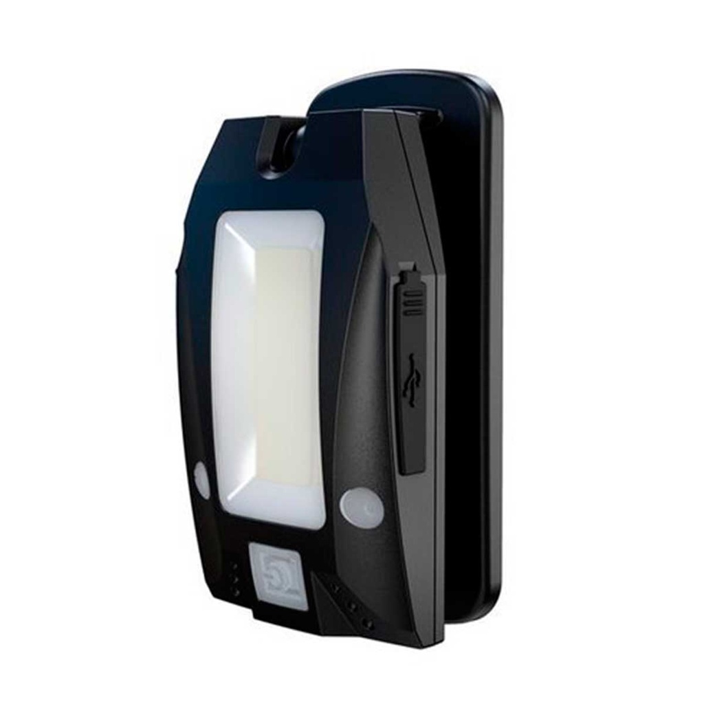 LINTERNA SOLIDLINE SC4R CLIP RECARGABLE 200 LU.NEGRA