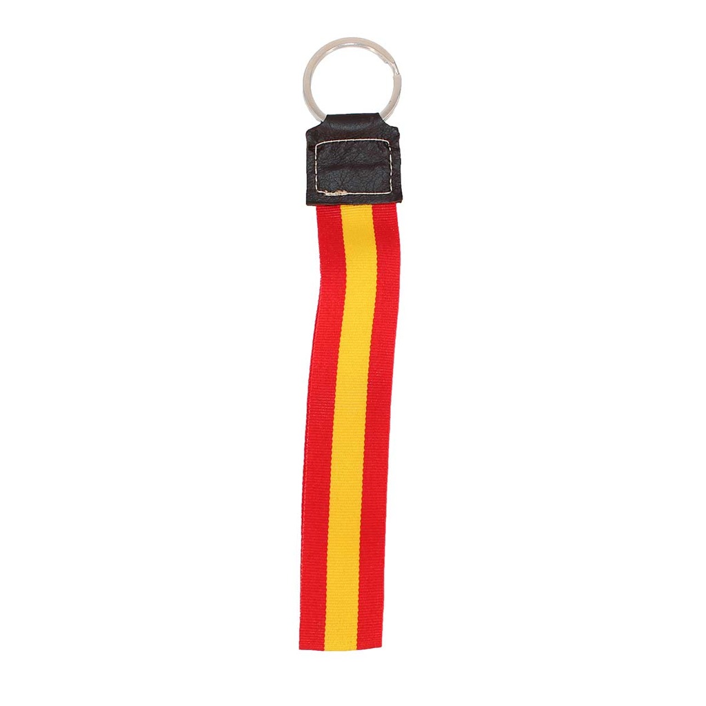 LLAVERO CINTA ESPAÑA C/CUERO LARGO LEGION