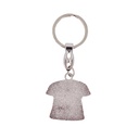 LLAVERO BORGOÑA CAMISETA BLANCO-ROJO