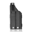 FUNDA PISTOLA CORDURA AMOMAX UNIVERSAL NEGRA