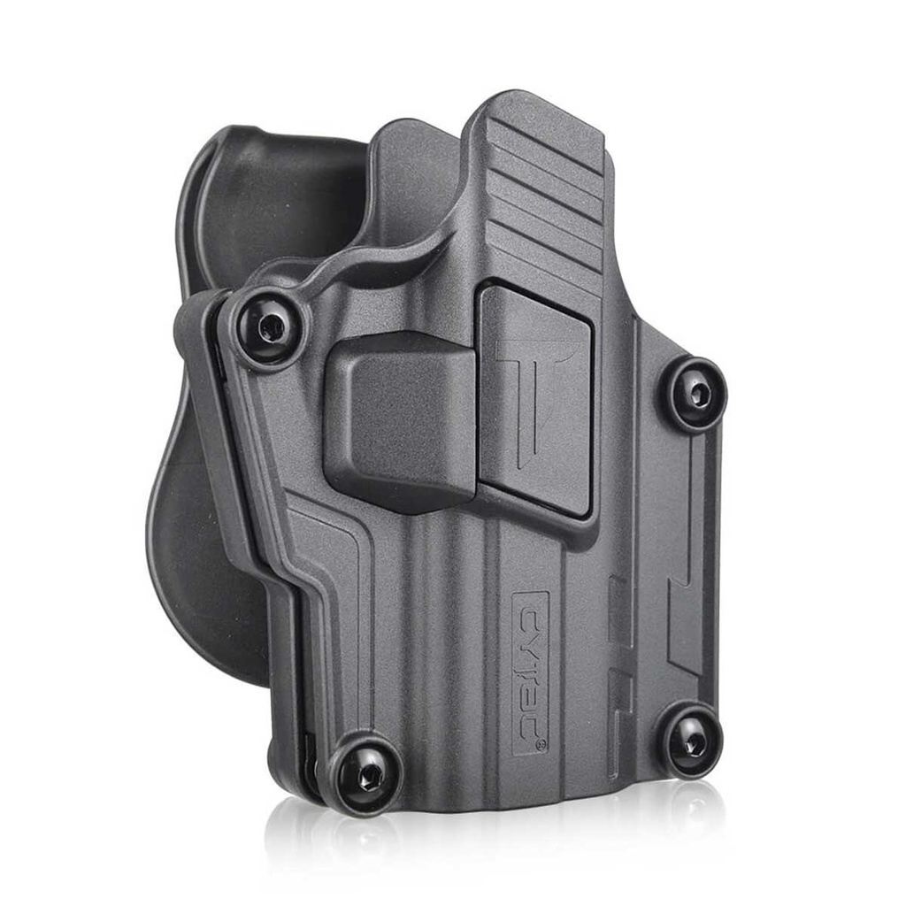 FUNDA PISTOLA RIGIDA CYTAC UNIVERSAL GEN 2 NEGRA
