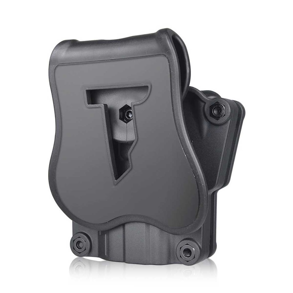 FUNDA PISTOLA RIGIDA CYTAC UNIVERSAL GEN 2 NEGRA