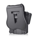 FUNDA PISTOLA RIGIDA CYTAC UNIVERSAL GEN 2 NEGRA