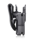 FUNDA PISTOLA RIGIDA CYTAC UNIVERSAL GEN 2 NEGRA