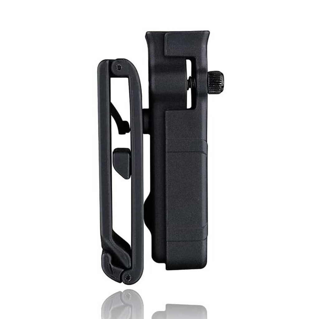 FUNDA CARGADOR PISTOLA SIMPLE RIGIDA CYTAC UNIVERSAL CY-MP-UUB3 NEGRA