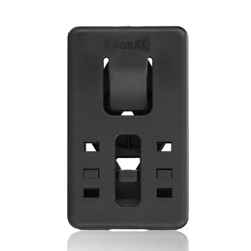 ADAPTADOR CINTURON AMOMAX ESTRECHO BELT CLIP NEGRO