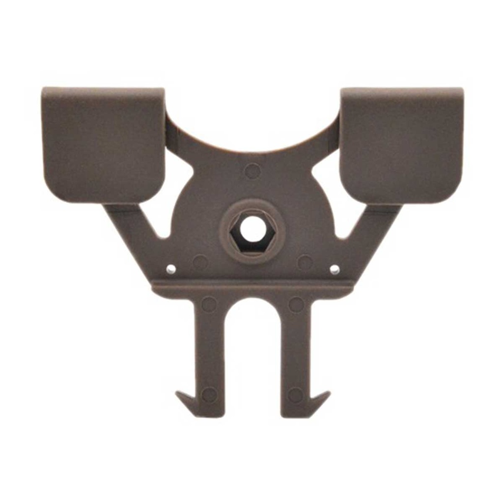 ADAPTADOR PISTOLA RIGIDO MOLLE AMOMAX TRIANGULO TAN
