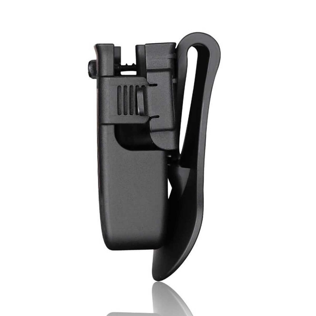 FUNDA CARGADOR PISTOLA RIGIDA AMOMAX UNIVERSAL AM-MPU NEGRA