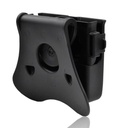 FUNDA CARGADOR PISTOLA RIGIDA AMOMAX UNIVERSAL AM-MPU NEGRA