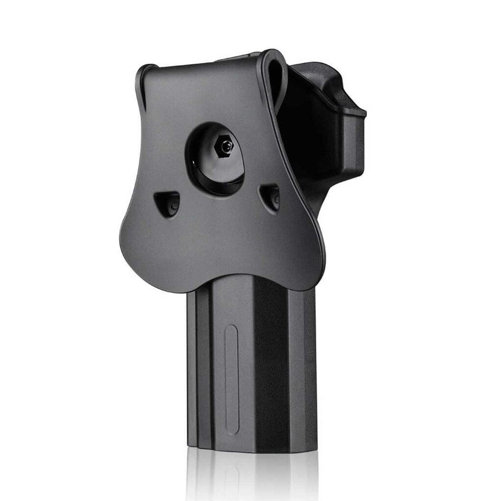 FUNDA PISTOLA RIGIDA AMOMAX DESERT EAGLE NEGRA