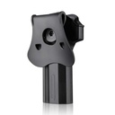 FUNDA PISTOLA RIGIDA AMOMAX DESERT EAGLE NEGRA