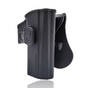 FUNDA PISTOLA RIGIDA AMOMAX SHADOW 2 NEGRA