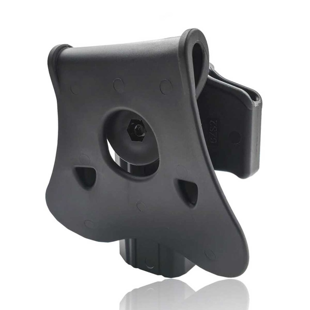 FUNDA PISTOLA RIGIDA AMOMAX SHADOW 2 NEGRA