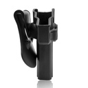 FUNDA PISTOLA RIGIDA AMOMAX SIG SAUER P320 GRANDE NEGRA