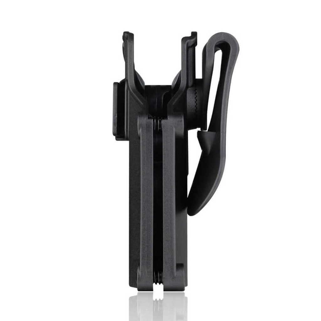 FUNDA PISTOLA RIGIDA AMOMAX  UNIVERSAL AM-UH NEGRA