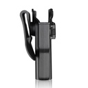 FUNDA PISTOLA RIGIDA AMOMAX  UNIVERSAL AM-UH NEGRA