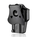 FUNDA PISTOLA RIGIDA AMOMAX  UNIVERSAL AM-UH NEGRA