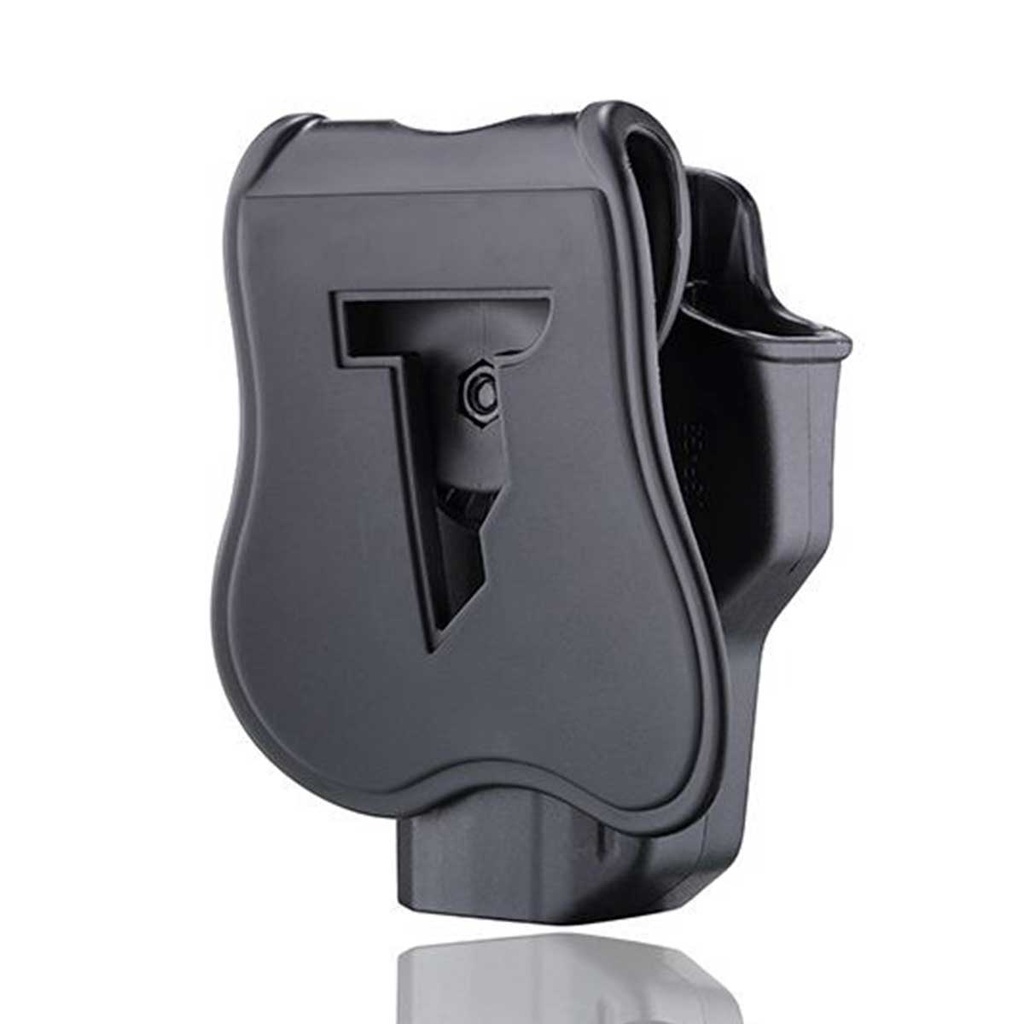 FUNDA PISTOLA RIGIDA CYTAC GEN.3 USP COMPACT NEGRA