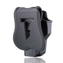 FUNDA PISTOLA RIGIDA CYTAC GEN.3 USP COMPACT NEGRA