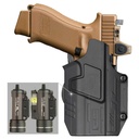 FUNDA PISTOLA RIGIDA CYTAC UNIVERSAL MEGA-FIT NEGRA