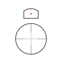 VISOR RHINO THETA OPTICS 4X32 C/MICRO RED DOT NEGRO