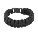 PULSERA PARACORD IMMORTAL 1.9CM NEGRA