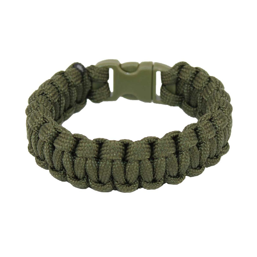 PULSERA PARACORD IMMORTAL 1.9CM VERDE