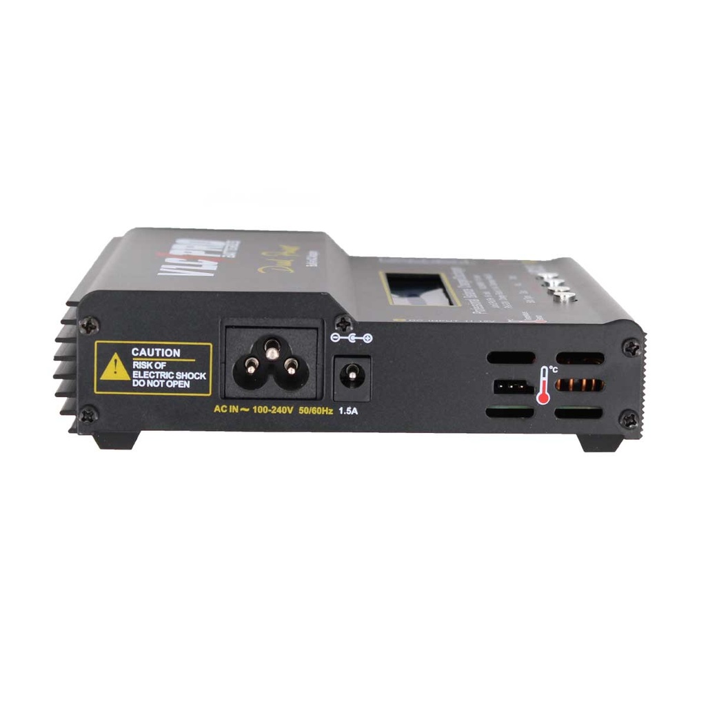 CARGADOR BATERIA VLC PRO B6AC BALANCEADOR LIPO/LIFE/NIMH 80W NEGRO