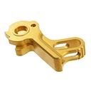 COWCOW MATCH GRADE STAINLESS STEEL HAMMER GOLD