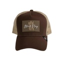 GORRA CORSO REJILLA BLACK FLAG TAN