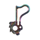 COWCOW MATCH GRADE STAINLESS STEEL HAMMER TYPE B RAINBOW