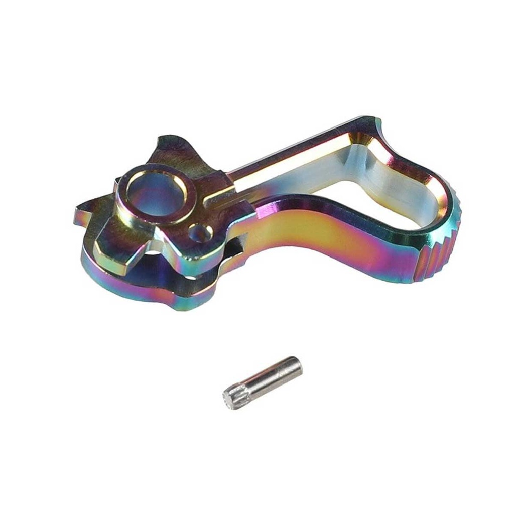 COWCOW MATCH GRADE STAINLESS STEEL HAMMER TYPE B RAINBOW