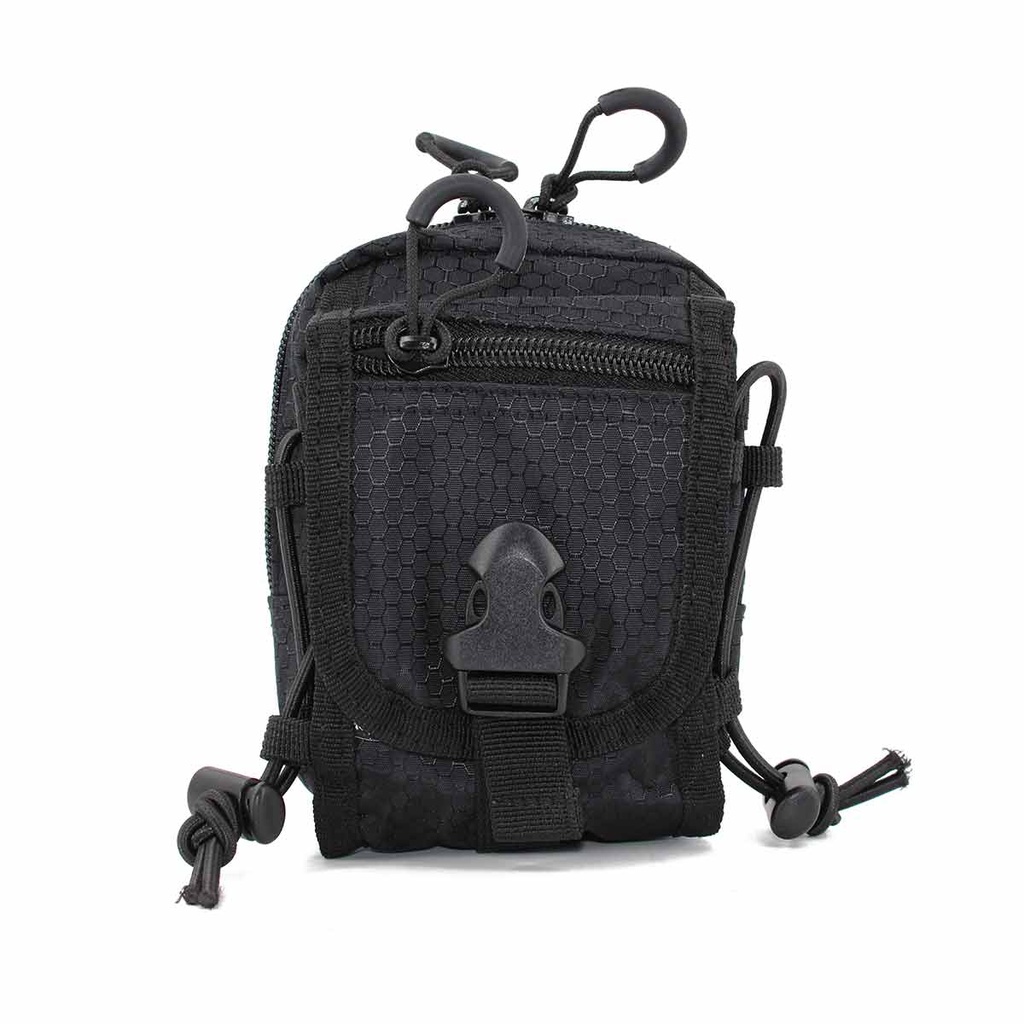 BOLSITO IMMORTAL MOLLE TIRA PVC HEXTAC NEGRO