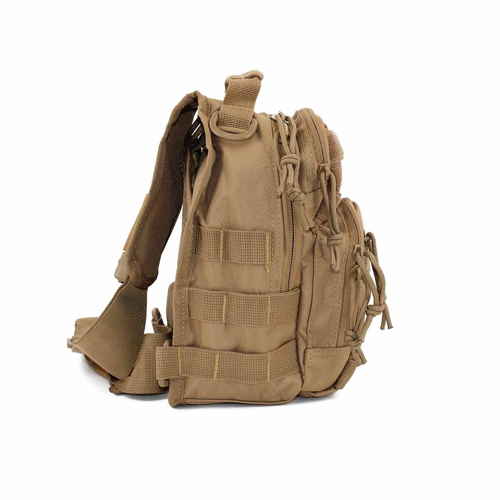 MOCHILA IMMORTAL BANDOLERA COYOTE