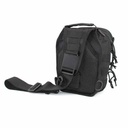 MOCHILA IMMORTAL BANDOLERA NEGRA