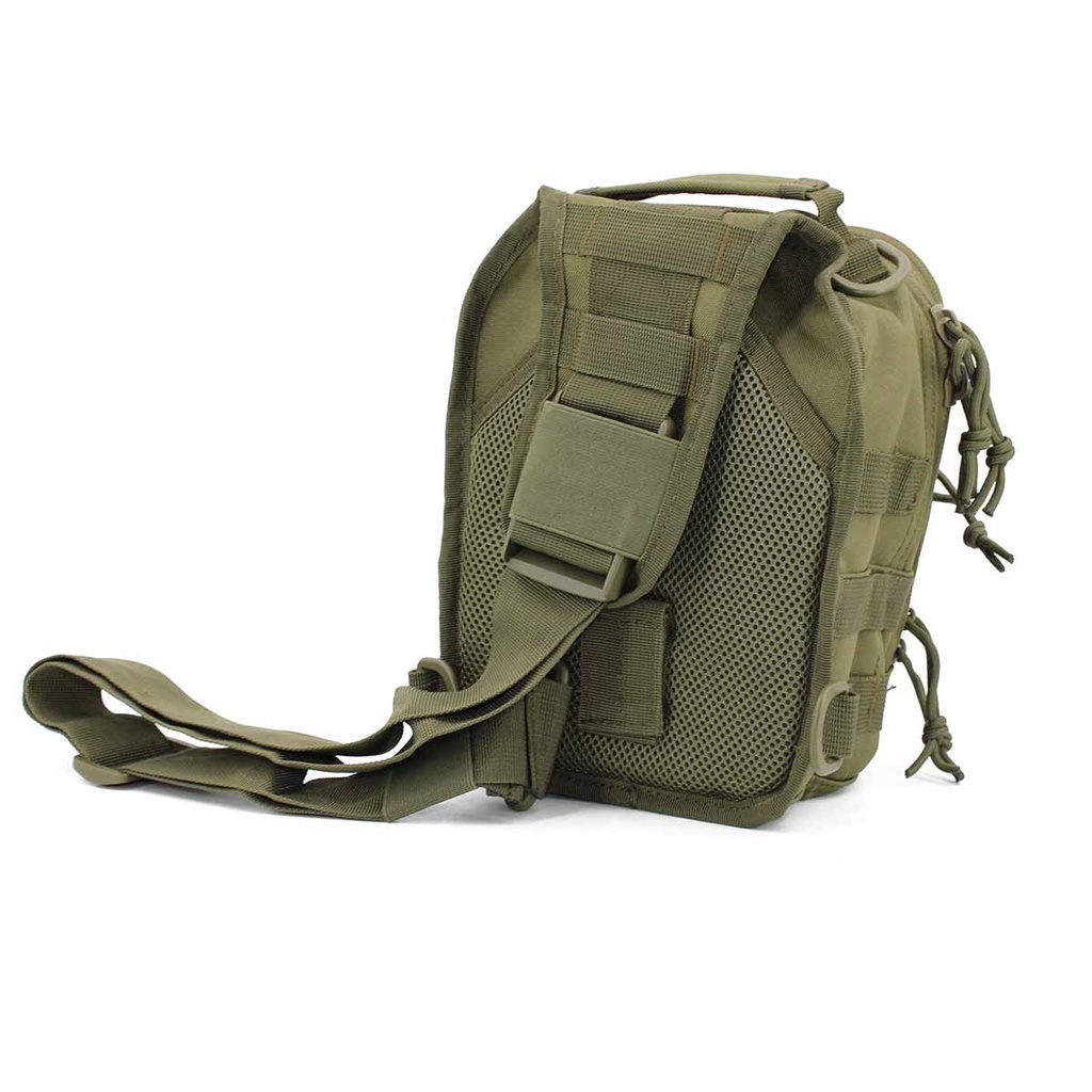 MOCHILA IMMORTAL BANDOLERA VERDE