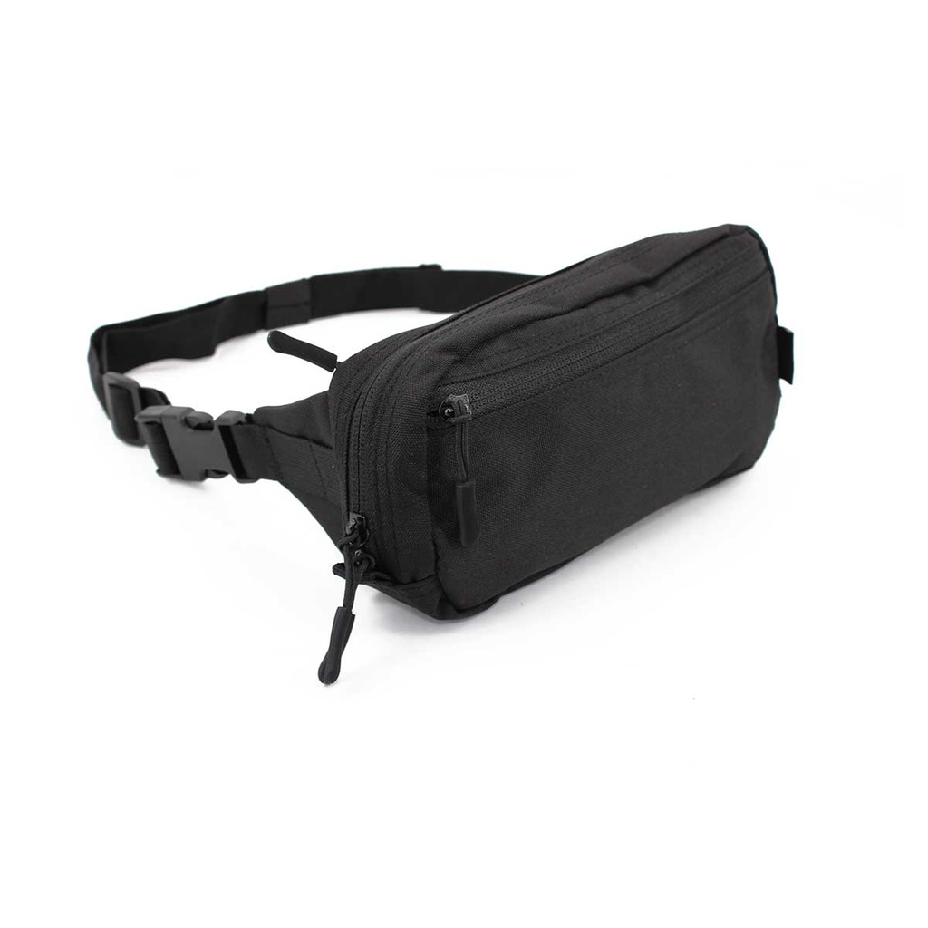 RIÑONERA IMMORTAL TRAVELLER RECTANGULAR NEGRA