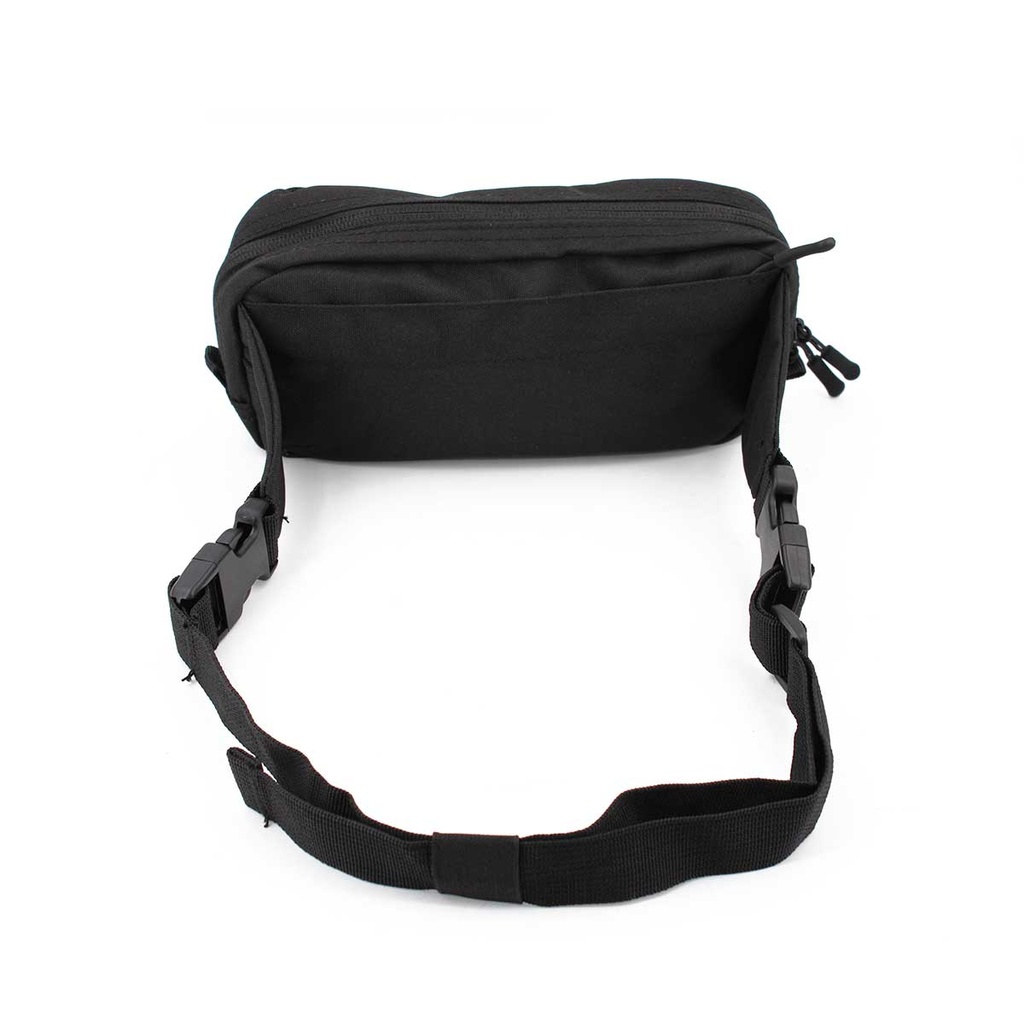 RIÑONERA IMMORTAL TRAVELLER RECTANGULAR NEGRA