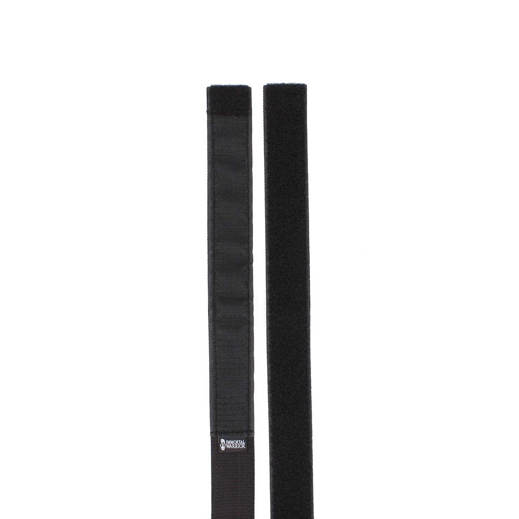 CINTURON  IMMORTAL WARRIOR VELCRO INTERIOR HEMBRA NEGRO