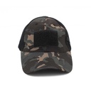 GORRA AIRSOFT REJILLA VELCROS MULTICAM BLACK