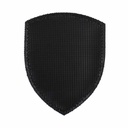 PARCHE BORDADO CALAVERA BOINA CUCHILLOS MOH IR NEGRO