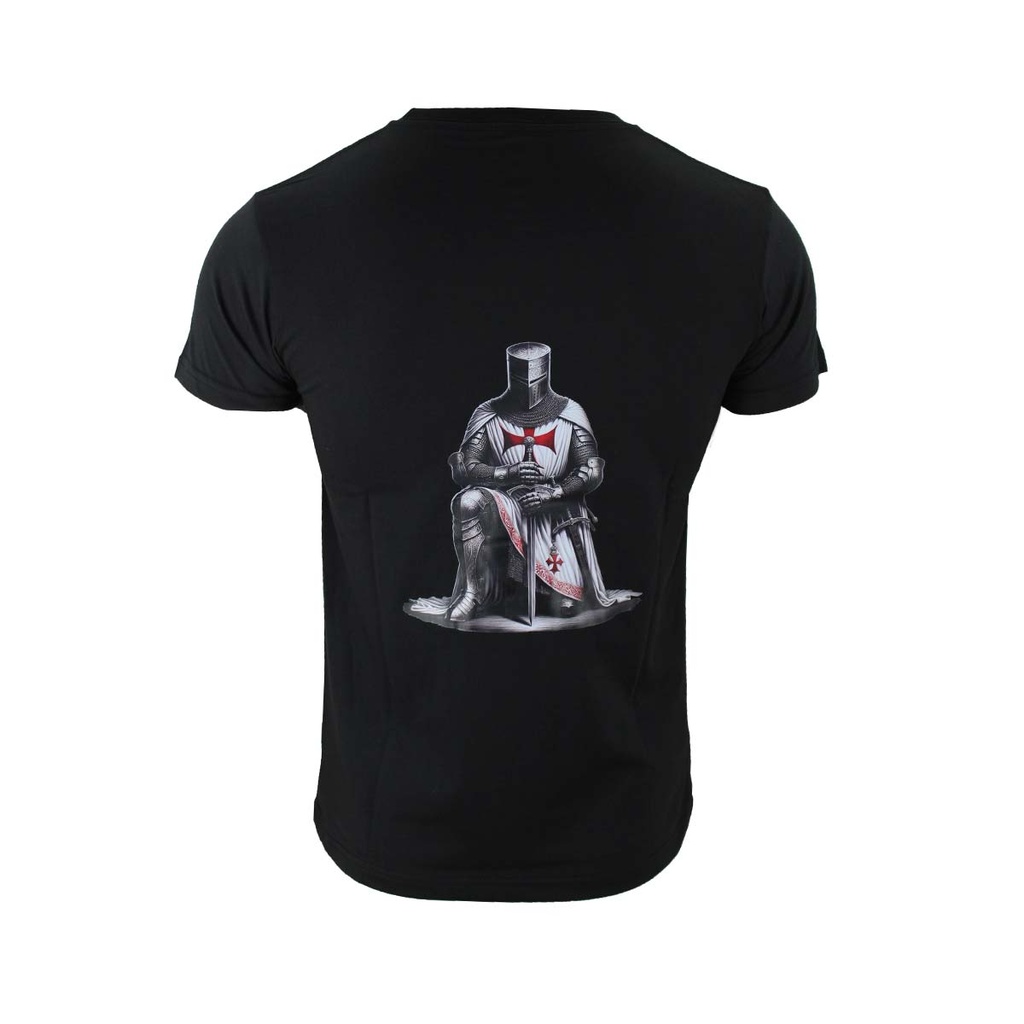 CAMISETA IMMORTAL TEMPLARIO NEGRA