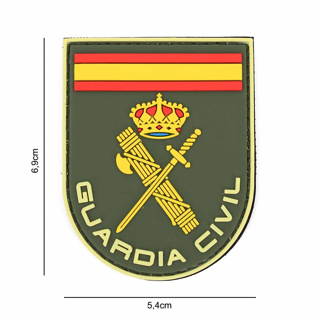 PARCHE IMMORTAL PVC GUARDIA CIVIL VERDE