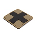 PARCHE IMMORTAL PVC MEDICO TAN-NEGRO