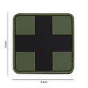 PARCHE IMMORTAL PVC MEDICO VERDE-NEGRO